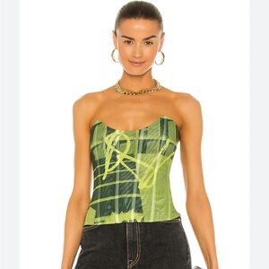 Green Miaou Corset